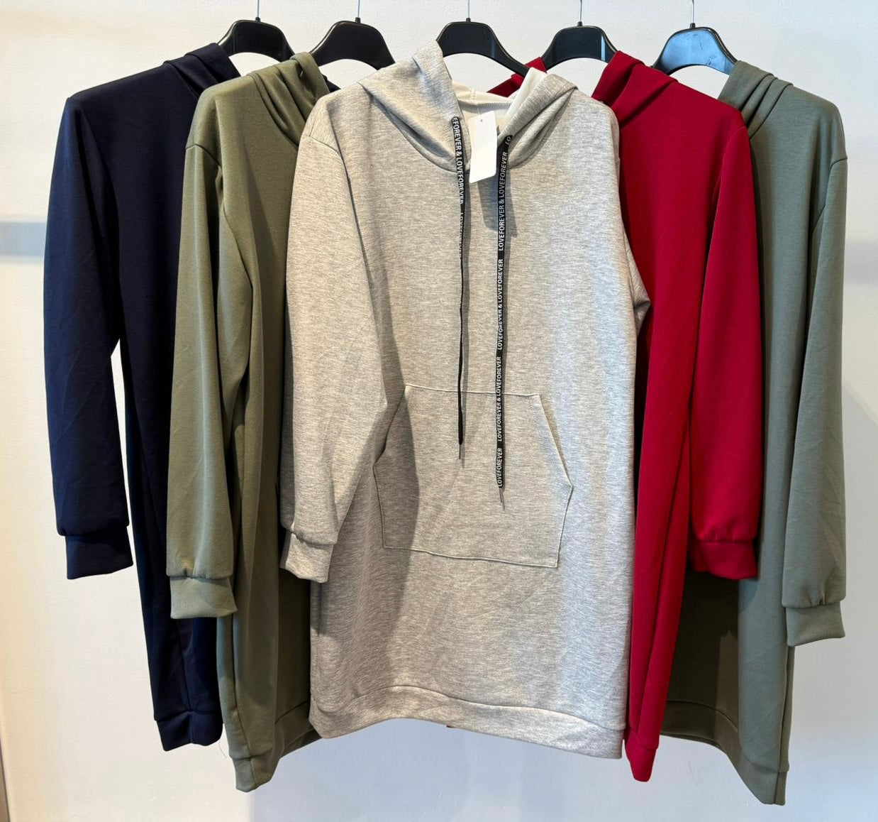 Hoodie Longline Style
