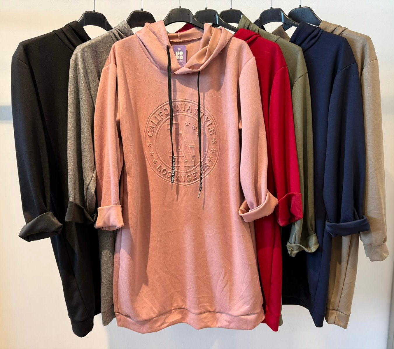 California Style Longline Hoodie