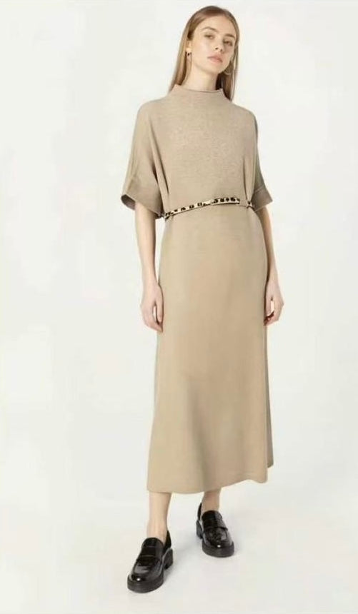 Maxi Sweatshirt with Belt