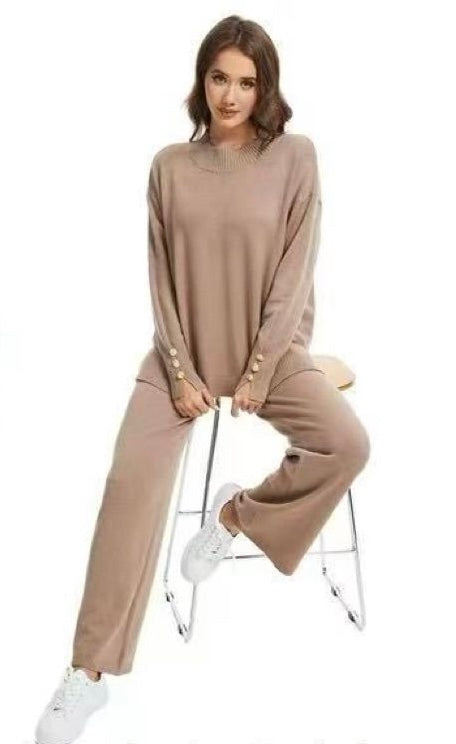 Cozy Knit 2-Piece Lounge Set