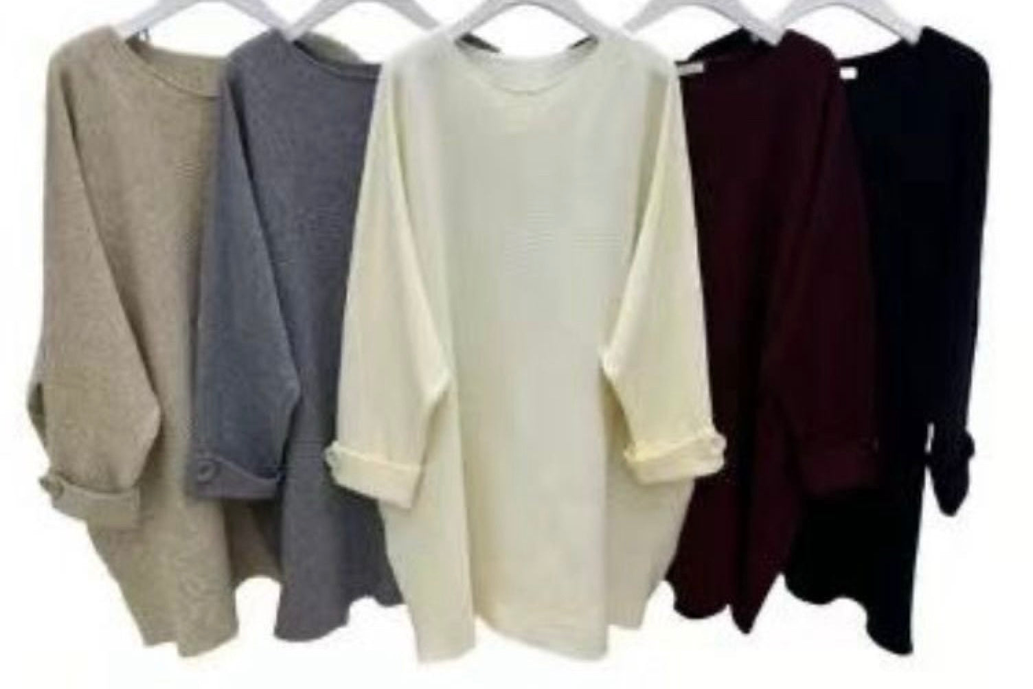 Cozy Knit Oversized Sweater Dress