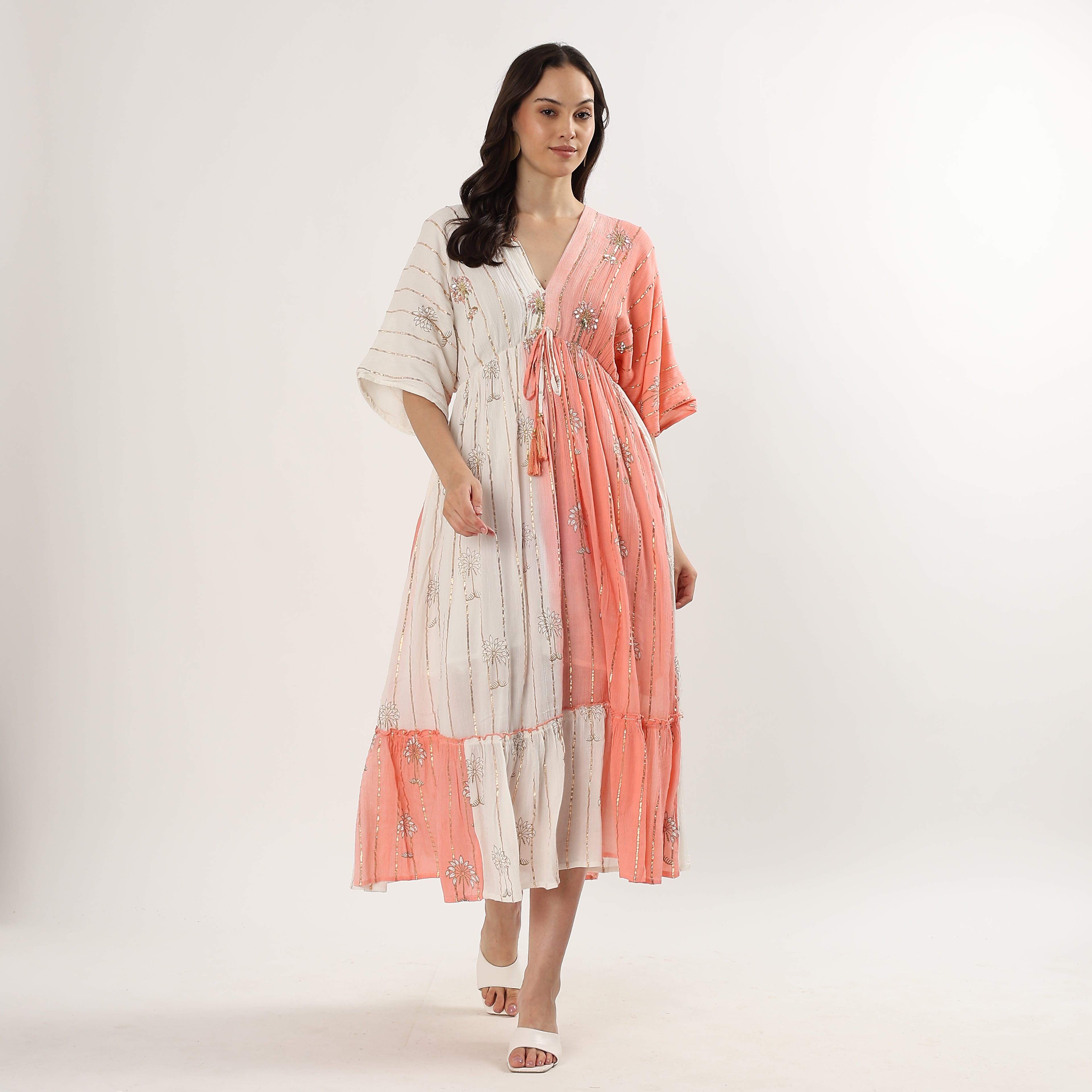 Double Colored Kaftan