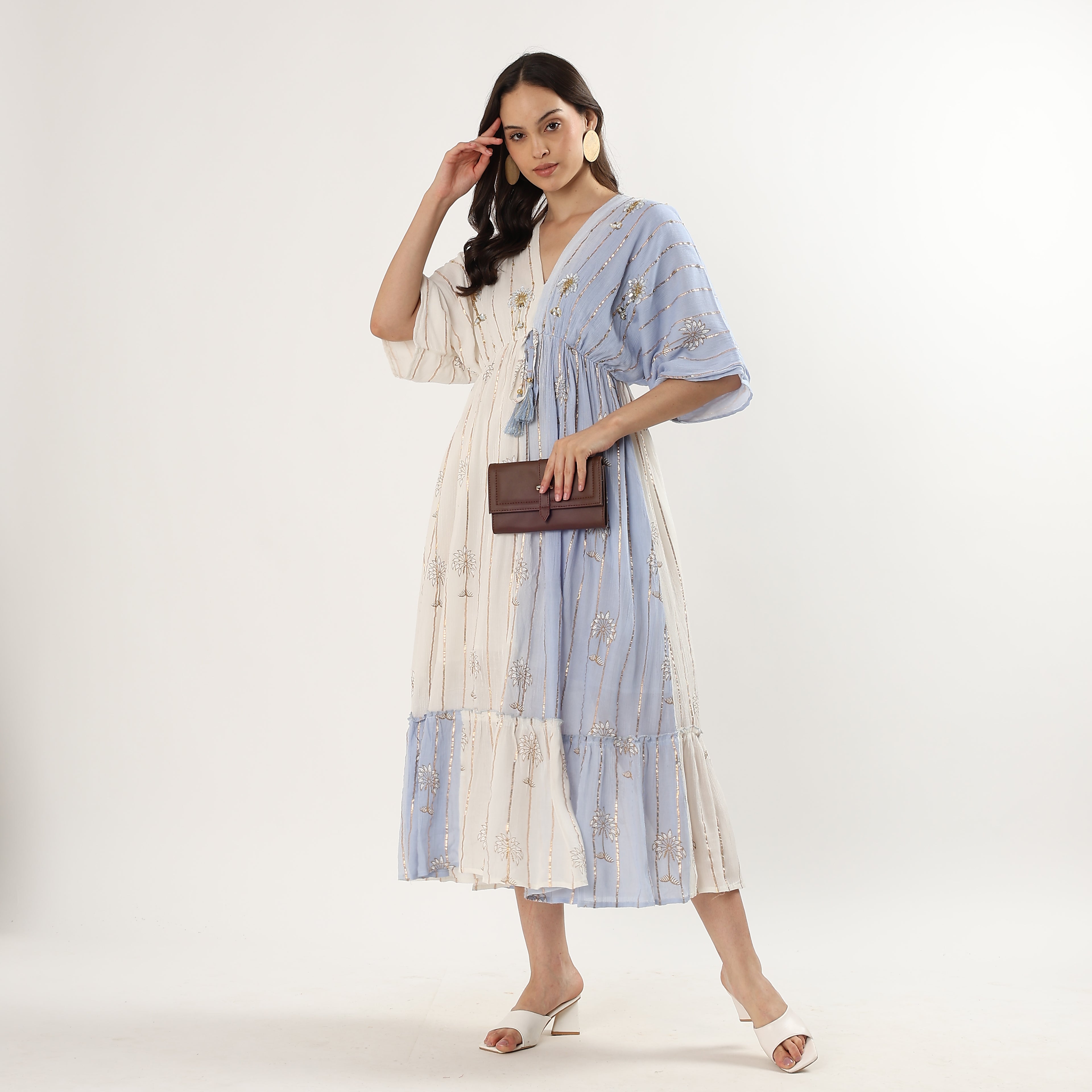 Double Colored Kaftan